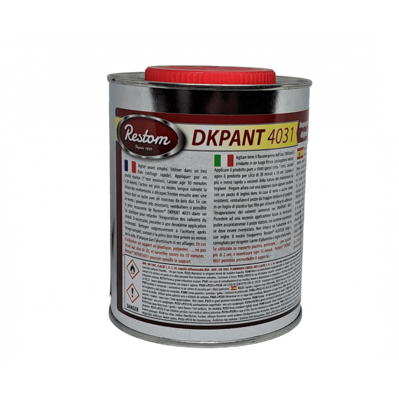 DKPANT 4031 - Décapant peintures, vernis et revêtement intérieur de réservoir